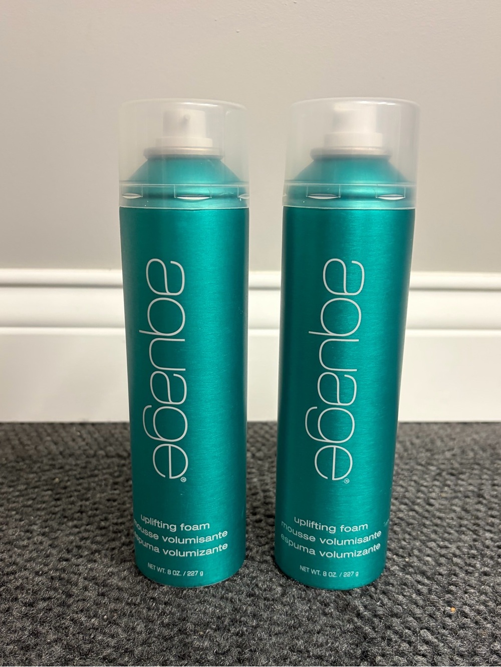 Lot of 2 AQUAGE Uplifting Foam Maximum Hair Lift Discontinued 10 oz  NWT